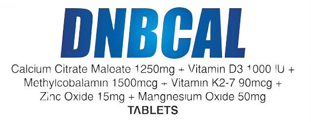 DBNCAL Tablets - Calcium Citrate Vitamin D3 Methylcobalamin supplement