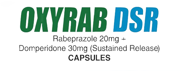 Oxyrab-DSR Capsules - Rabeprazole Domperidone for acid reflux relief